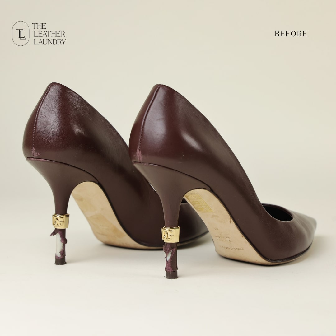 heel tip repair