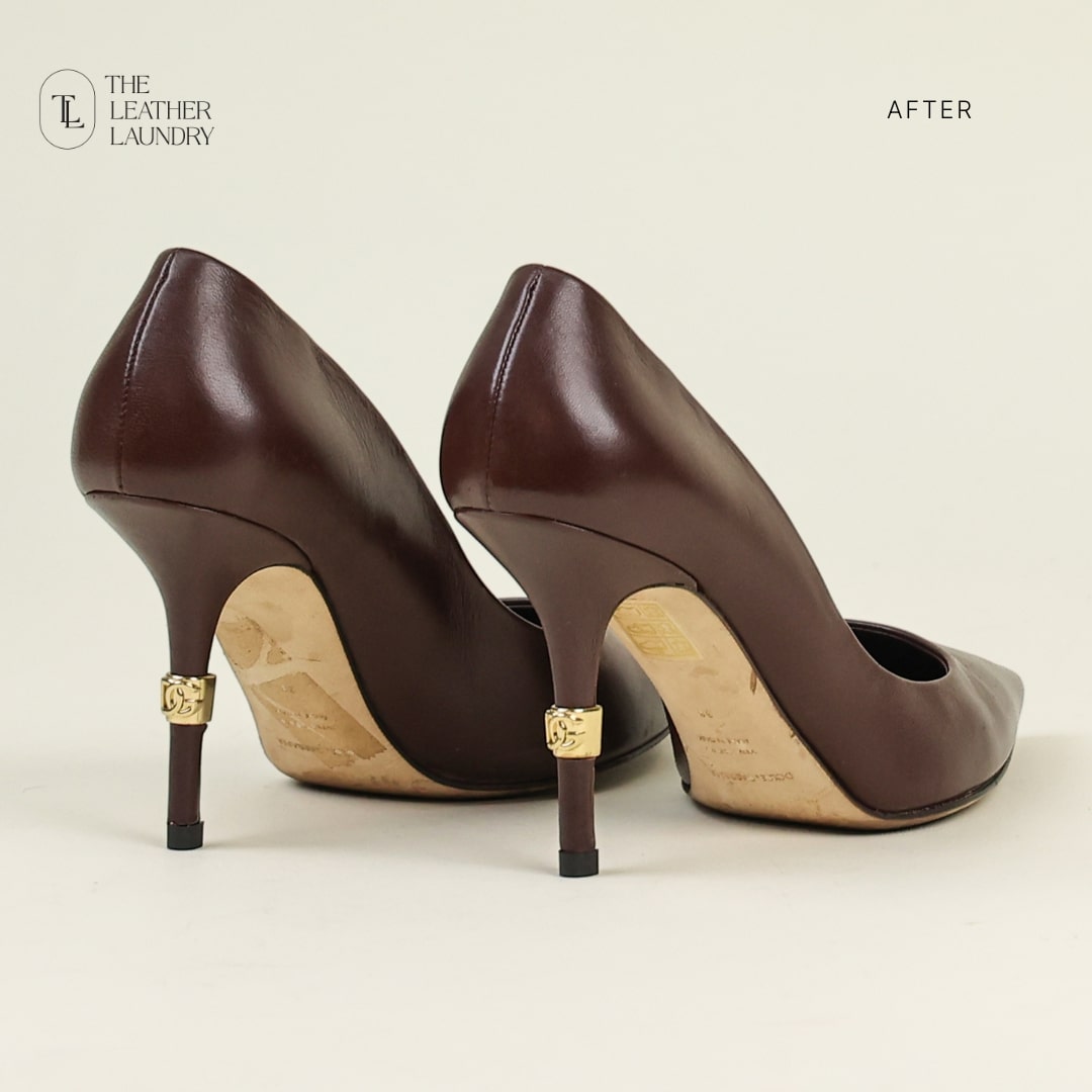 heel tip repair