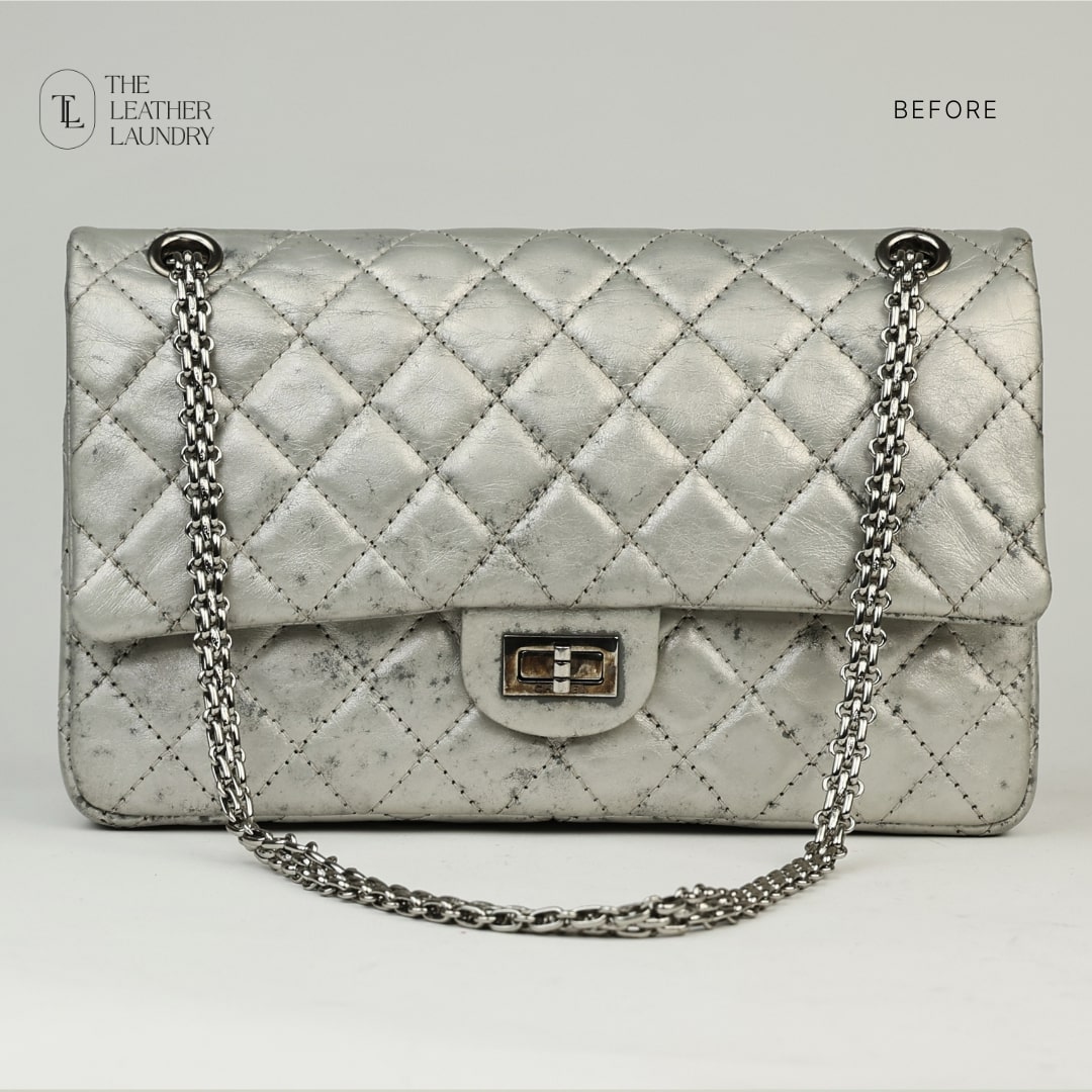 metallic bag colour restoration
