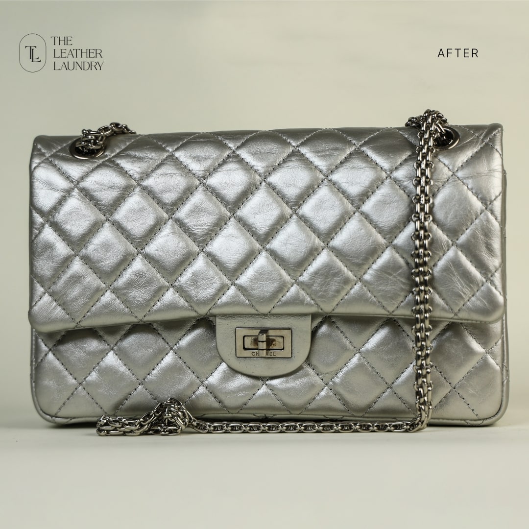 metallic bag colour restoration