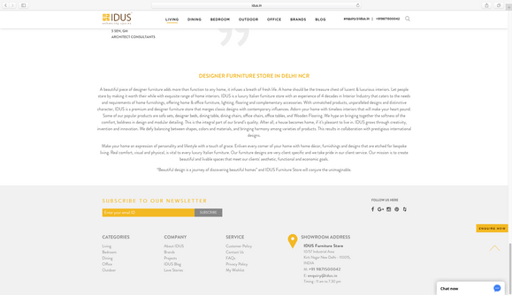 Website Development for IDUS