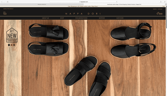 Website Design & Development for NappaDori