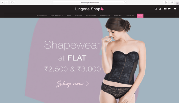 Online Undergarments Shop Website Design & Development Project by