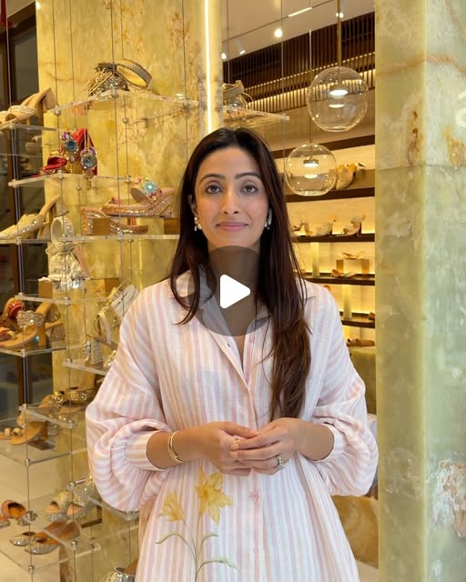 NEEDLEDUST founder Shirin Mann announcing the Gurugram store