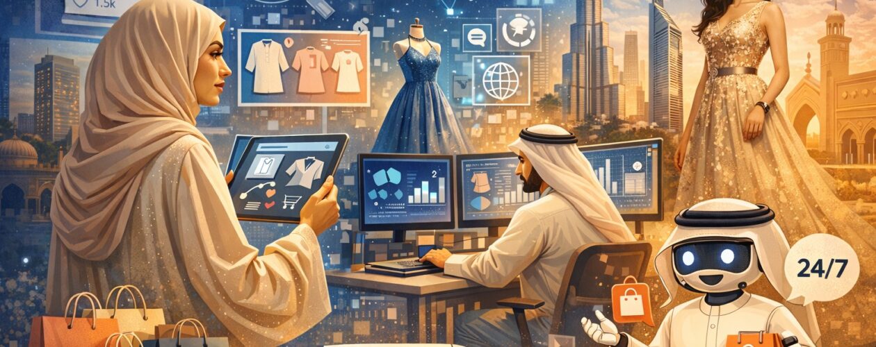 AI Is Transforming Fashion in the GCC – Why Brands Still Need an Digital Marketing Agency