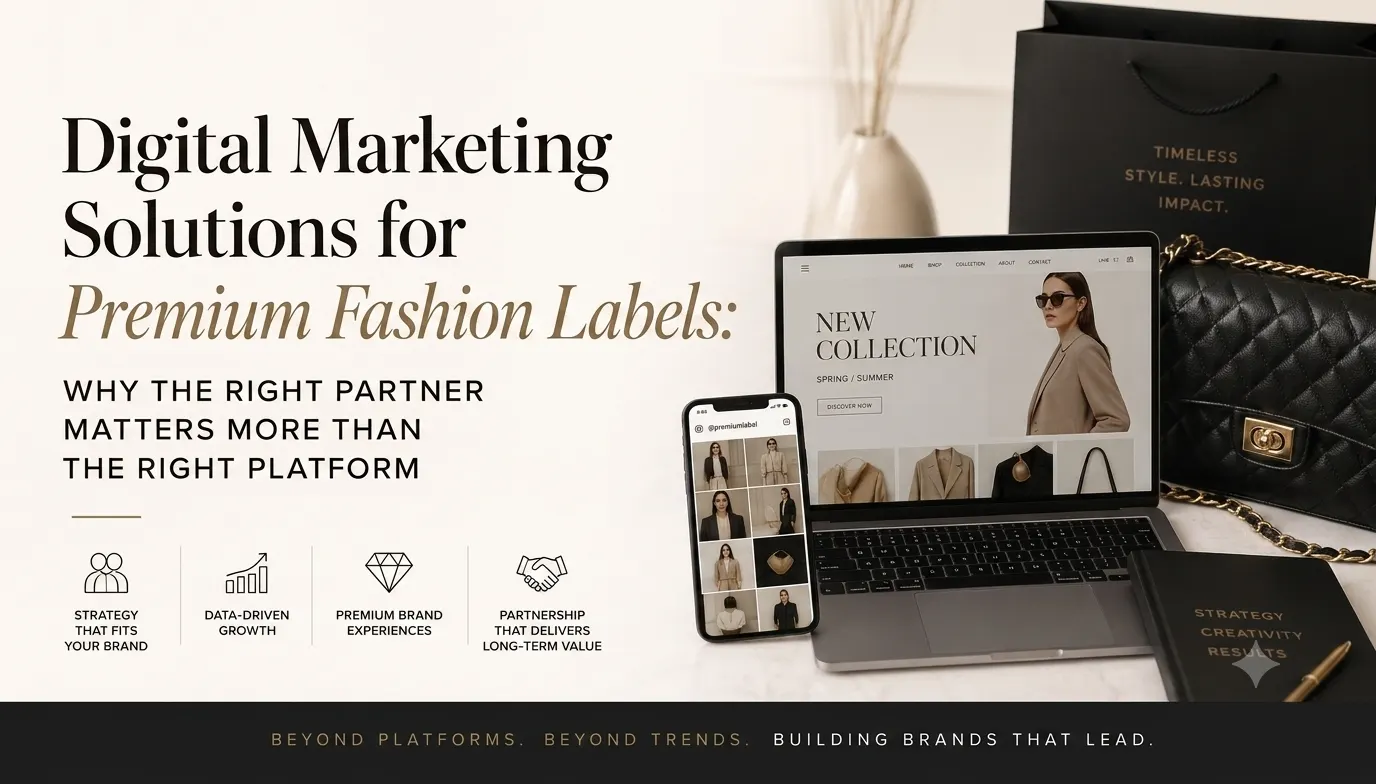 Digital Marketing Solutions for Premium Fashion Labels: Why the Right Partner Matters More Than the Right Platform