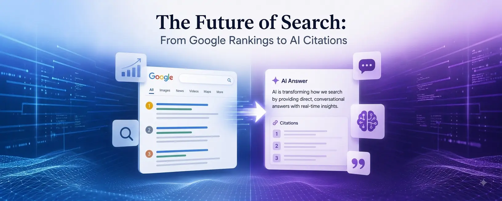 The Future of Search: From Google Rankings to AI Citations