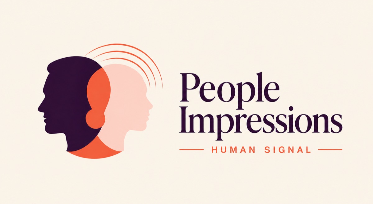 People Impressions logo with a man and a woman